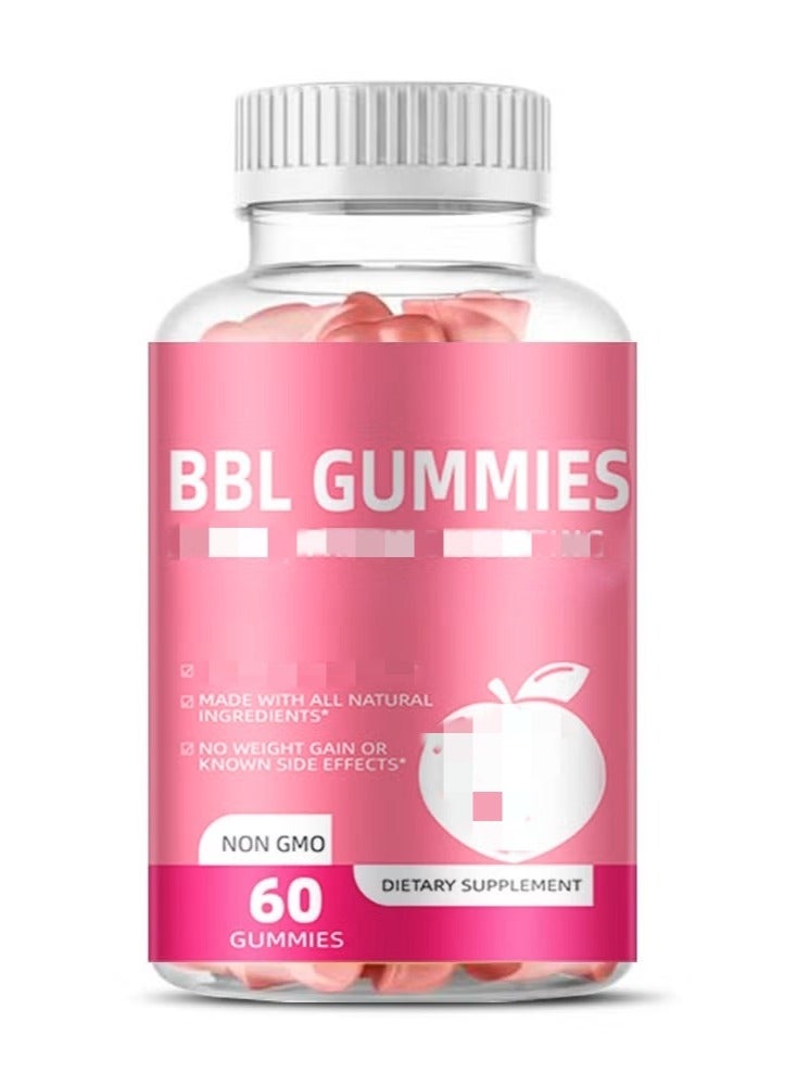 BBL Gummies, Natural Beauty and Wellness Support for Radiant Skin and Energy, Women Health Support Dietary Supplement 60 GUMMIES